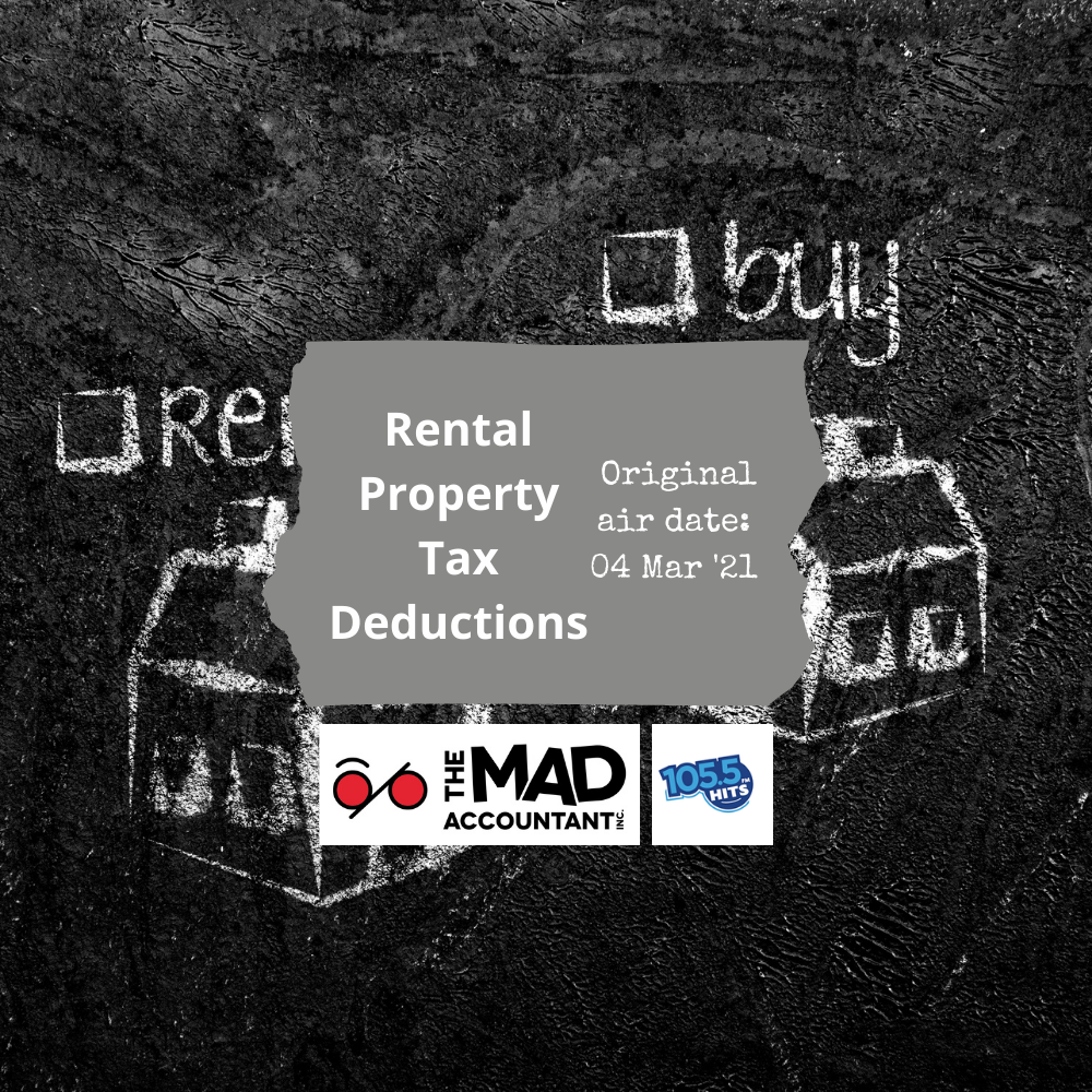 TTT Rental Property Deductions  The Mad Accountant